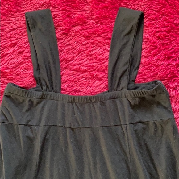 Black midi flowy dress - Picture 9 of 11